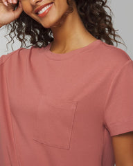 Soma / Short-Sleeve Pocket Pajama Tee
