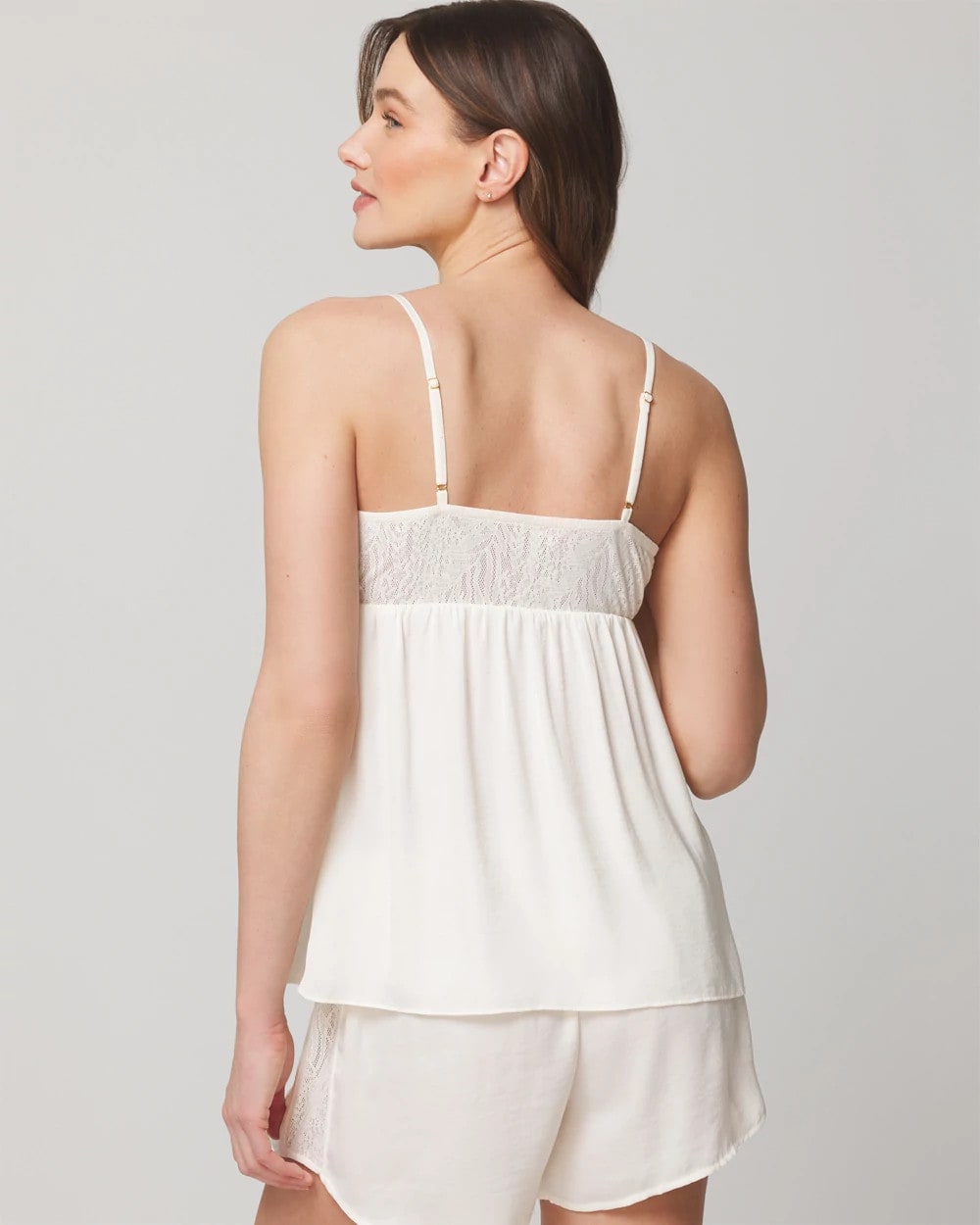 Soma / Lace Pajama Cami IVORY