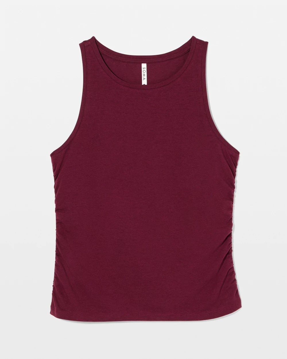 Soma / Ruched Pajama Tank VELVET PLUM