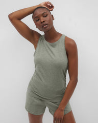 Soma / Ruched Pajama Tank HEATHER HIGHLANDS
