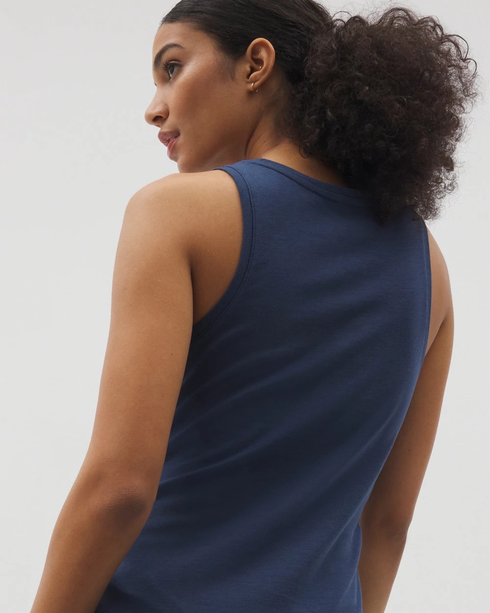 Soma / Ruched Pajama Tank INK BLUE
