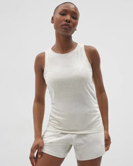 Soma / Ruched Pajama Tank HEATHER CRYSTAL