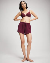 Soma / Pajama Shorts VELVET PLUM