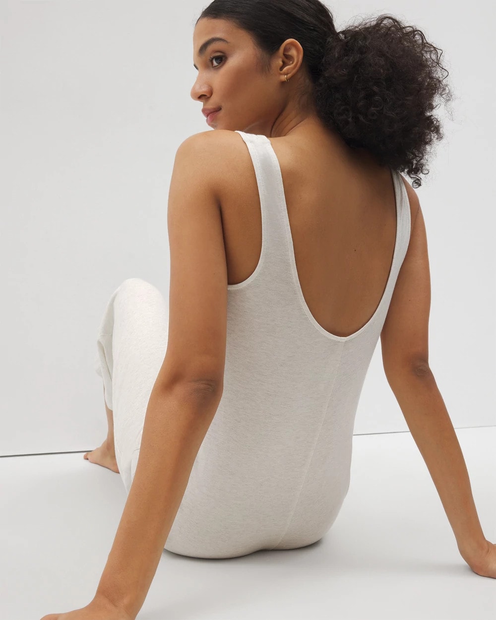 Soma / Henley Jumpsuit HEATHER CRYSTAL