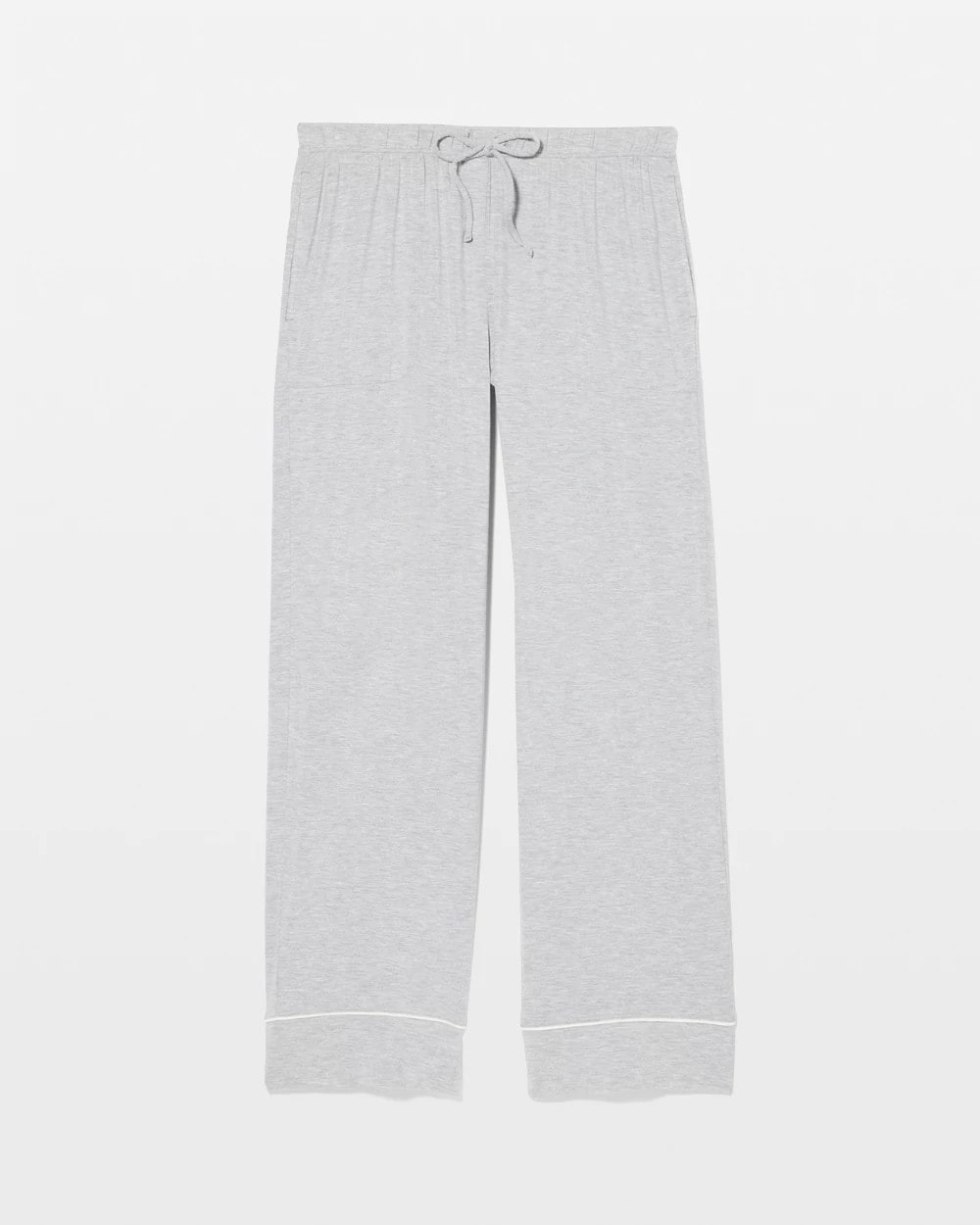 Soma / Solid Piped Pajama Pants HEATHER OPAL GRAY