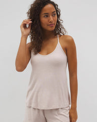 Soma / Lightweight Rib Knit Pajama Cami HEATHER BARELY THERE