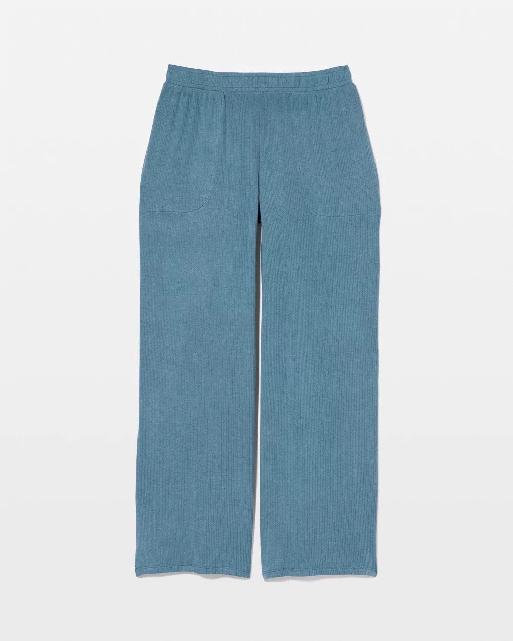Soma / Lightweight Rib Knit Wide Leg Pajama Pants TAPESTRY