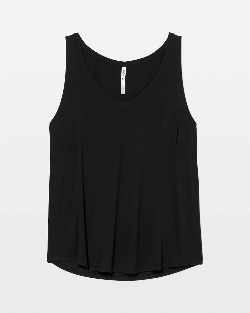 Soma / V-Neck Pajama Tank BLACK