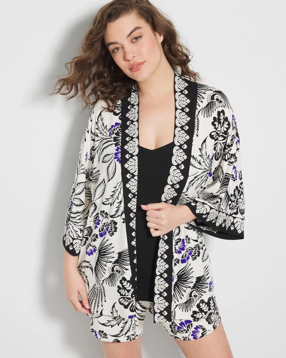 Soma / Pajama Cardi FLY BY NIGHT CHMPGNE DRMS