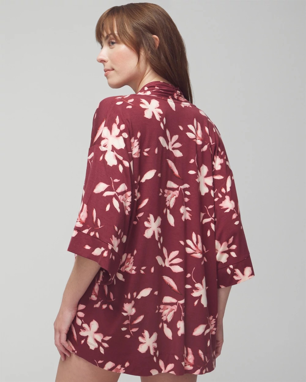 Soma / Pajama Cardi BUDDING ROMANCE VERMILL