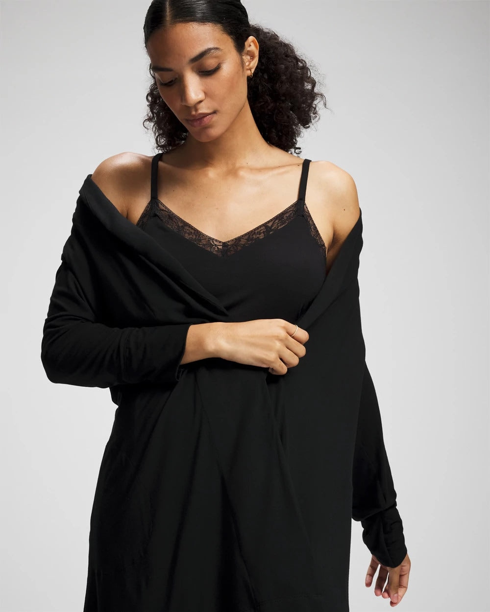 Soma / Short Robe BLACK