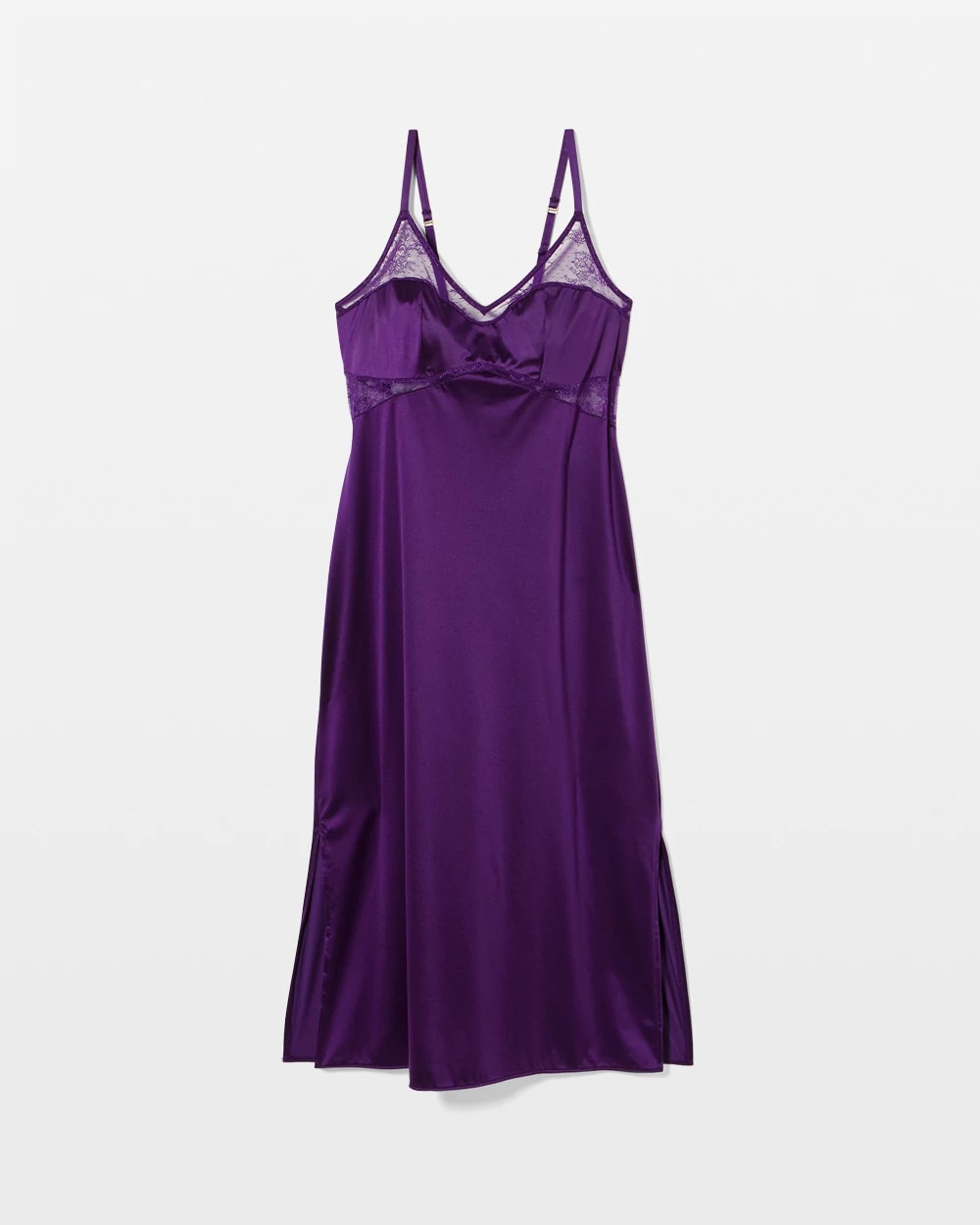 Soma / Lace Midi Nightgown MAJESTIC PURPLE