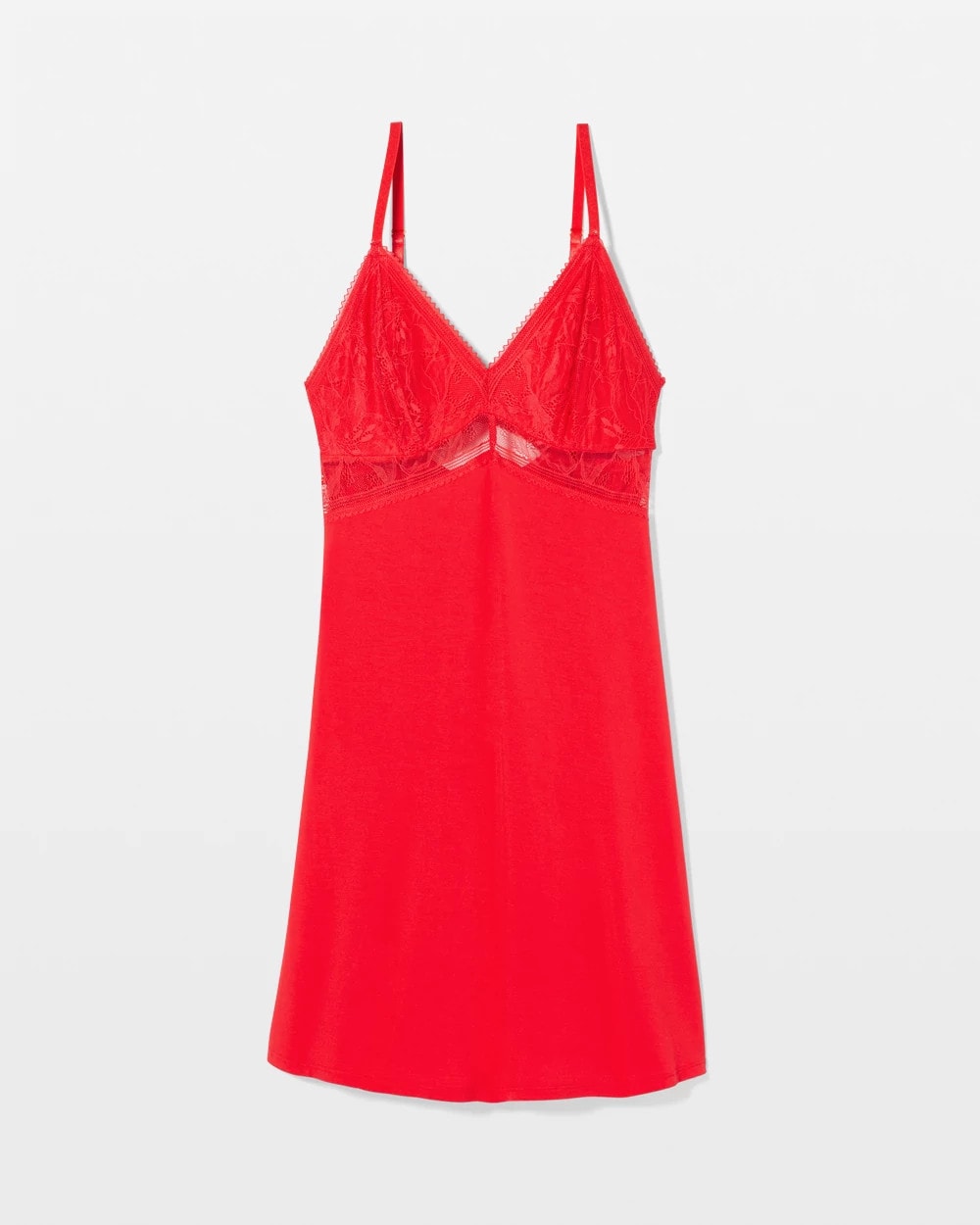 Soma / Soft Support Lace Chemise DARE ME RED