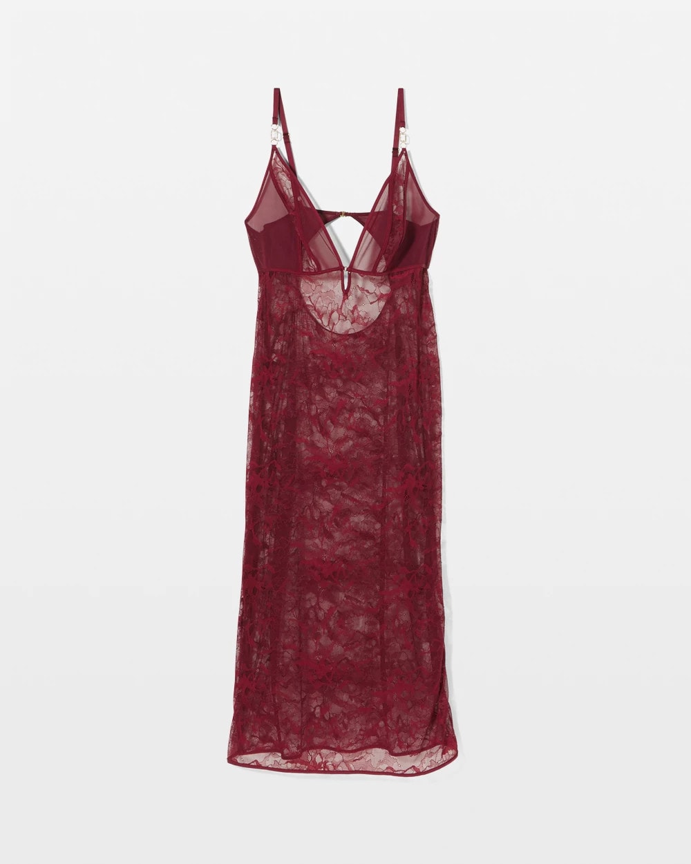 Soma / Lace Gown RED VELVET