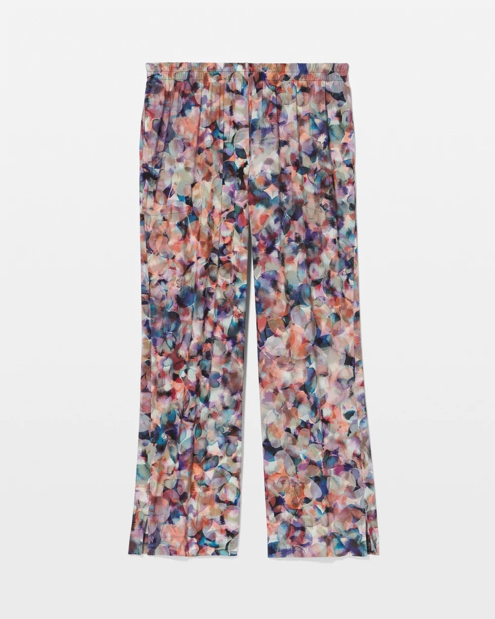 Soma / Ankle Pajama Pants PETAL MOSAIC PETROL