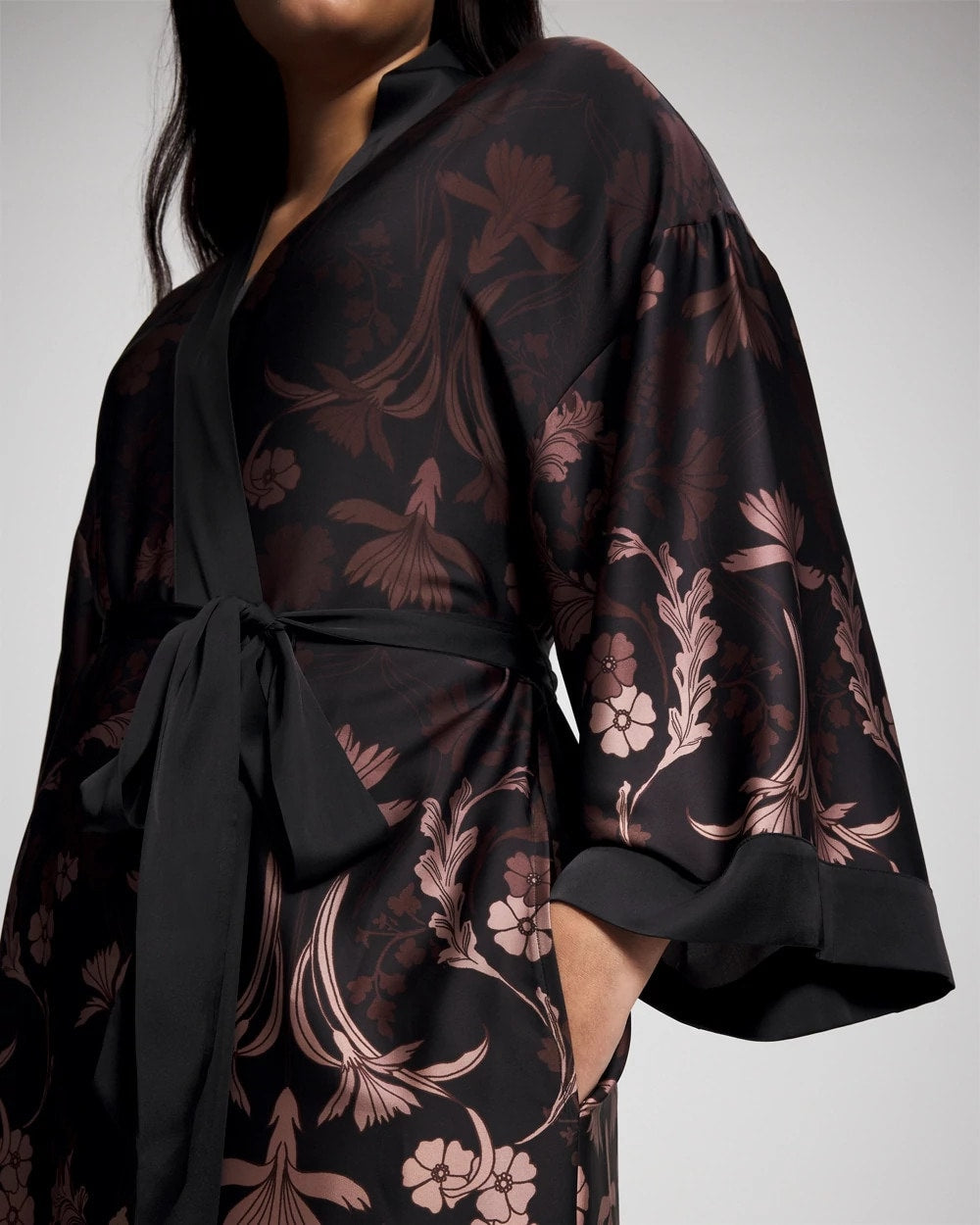 Soma / Long Robe SAVANNA DAMASK BDR