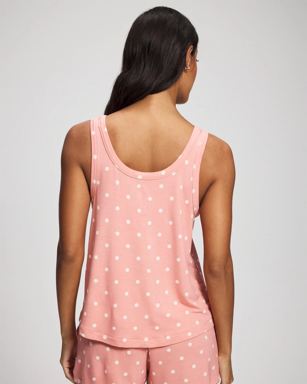Soma / Pajama Tank DREAMY DOT MID BLUSH PINK