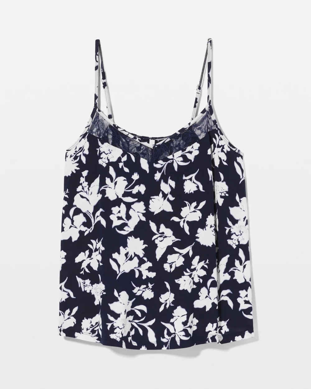 Soma / Lace Cami SERENITY PETALS NAVY