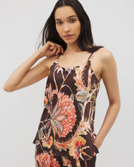 Soma / Double Strap Pajama Cami PARROT-DISO PLUME G FR
