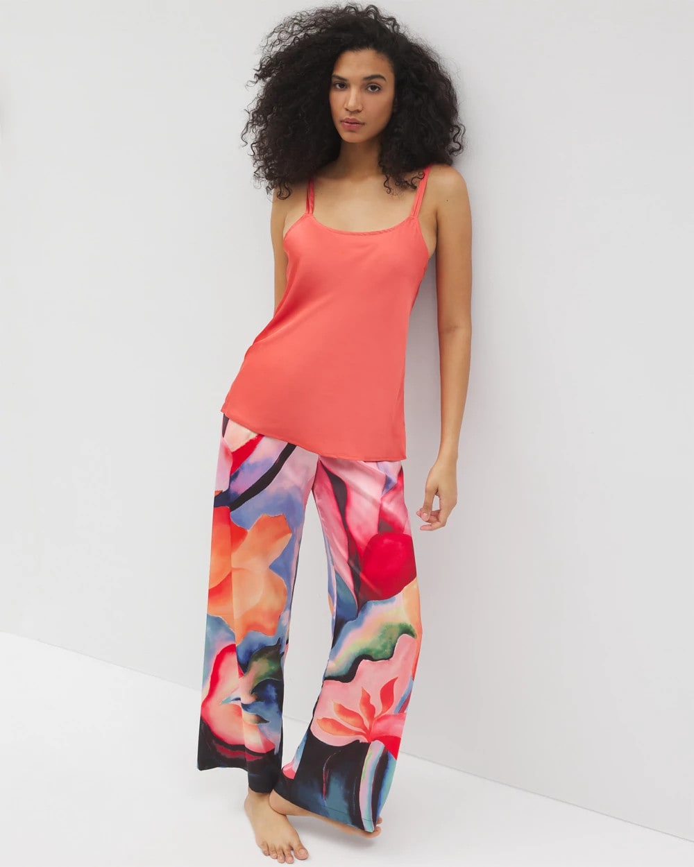 Soma / Double Strap Pajama Cami DEEP SEA CORAL