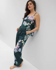 Soma / Double Strap Pajama Cami HAVEN BOTANICAL P DRK SEA