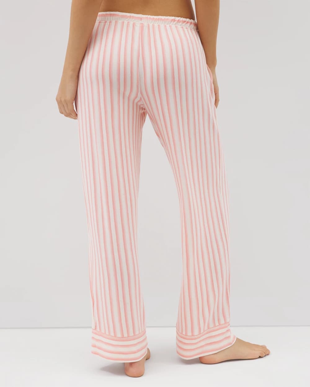 Soma / Printed Pajama Pants SUNNY STRIPES CHAMPAGNE