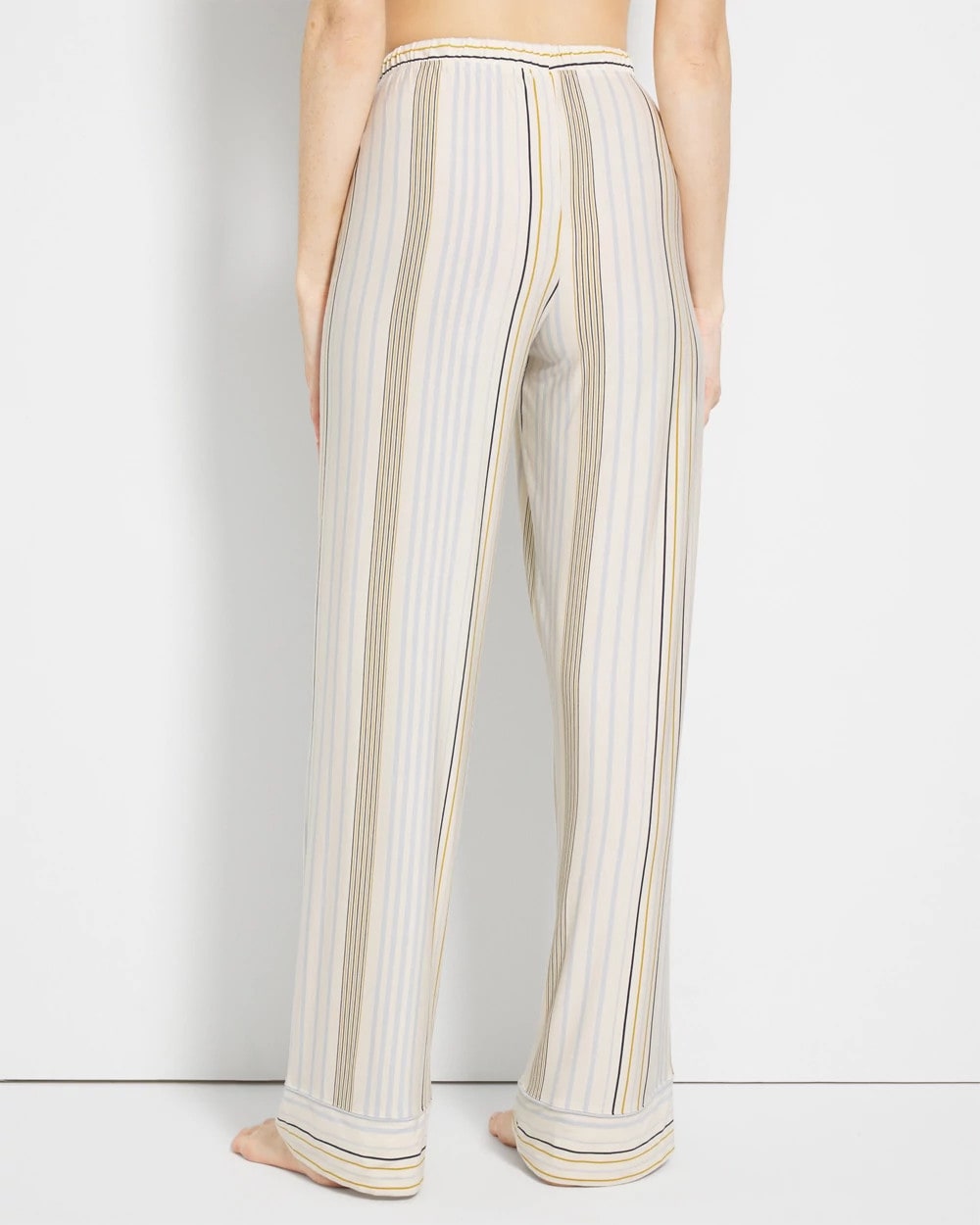Soma / Printed Pajama Pants SUMMIT STRIPE CHAMPAGNE