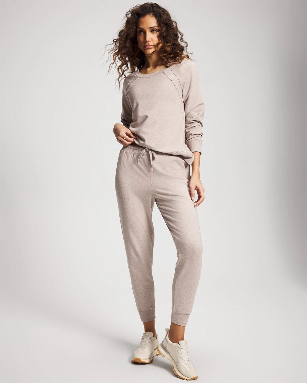 Soma / Essential Terry Jogger HEATHER MINK