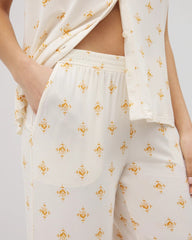 Soma / Cropped Pajama Pants KASHMIR PAISLEY PLCD CH