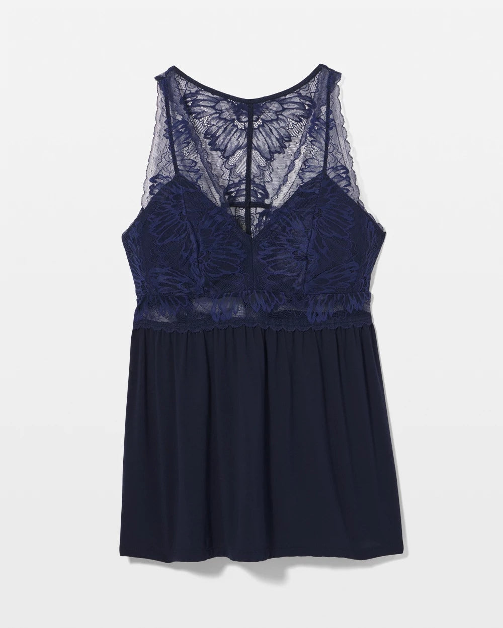 Soma / Soft Support Lace Pajama Cami NIGHTFALL NAVY
