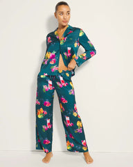 Soma / Piped Pajama Pant GETTIN FIGGY WITH IT TEAL