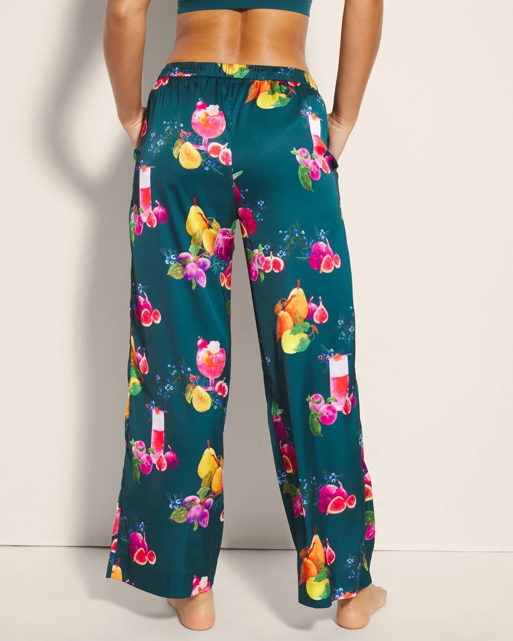 Soma / Piped Pajama Pant GETTIN FIGGY WITH IT TEAL
