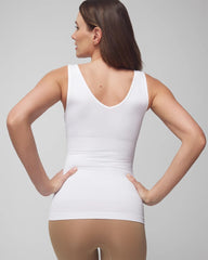 Soma / Mid-Level Shaping Seamless Reversible 2-Way Tank WHITE