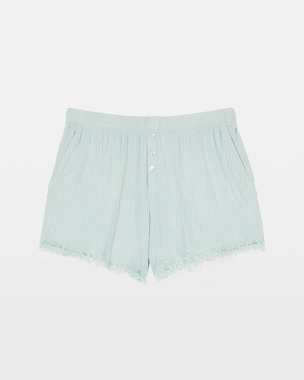 Soma / Pointelle Pajama Short GREEN MIST