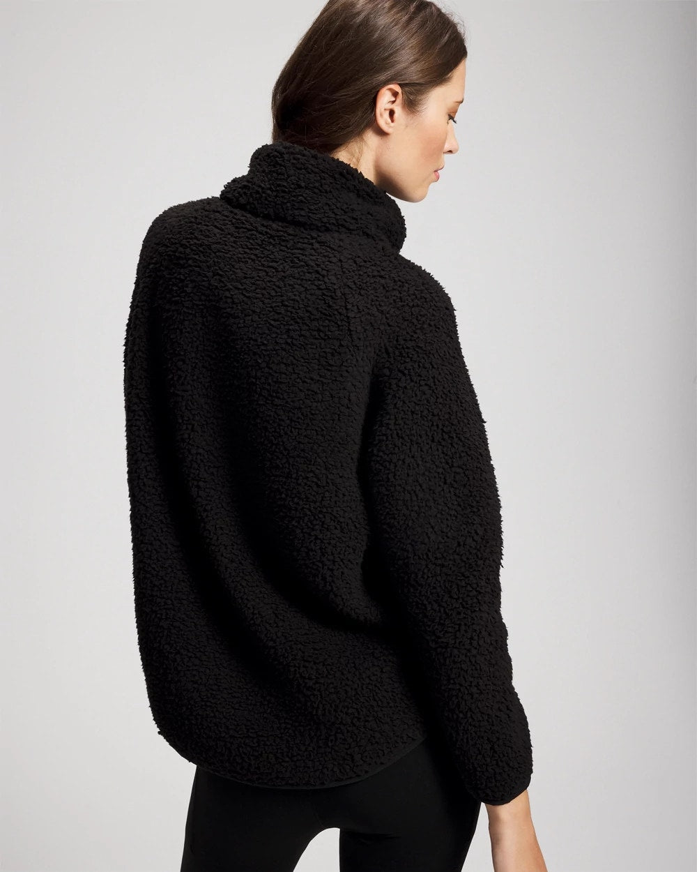 Soma / Sherpa Pullover BLACK