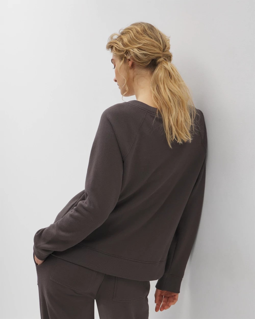 Soma / V-Neck Sweatshirt GALAXY GRAY