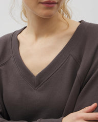 Soma / V-Neck Sweatshirt GALAXY GRAY