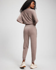 Soma / Premier Knit Sweater Jogger HEATHER FAWN