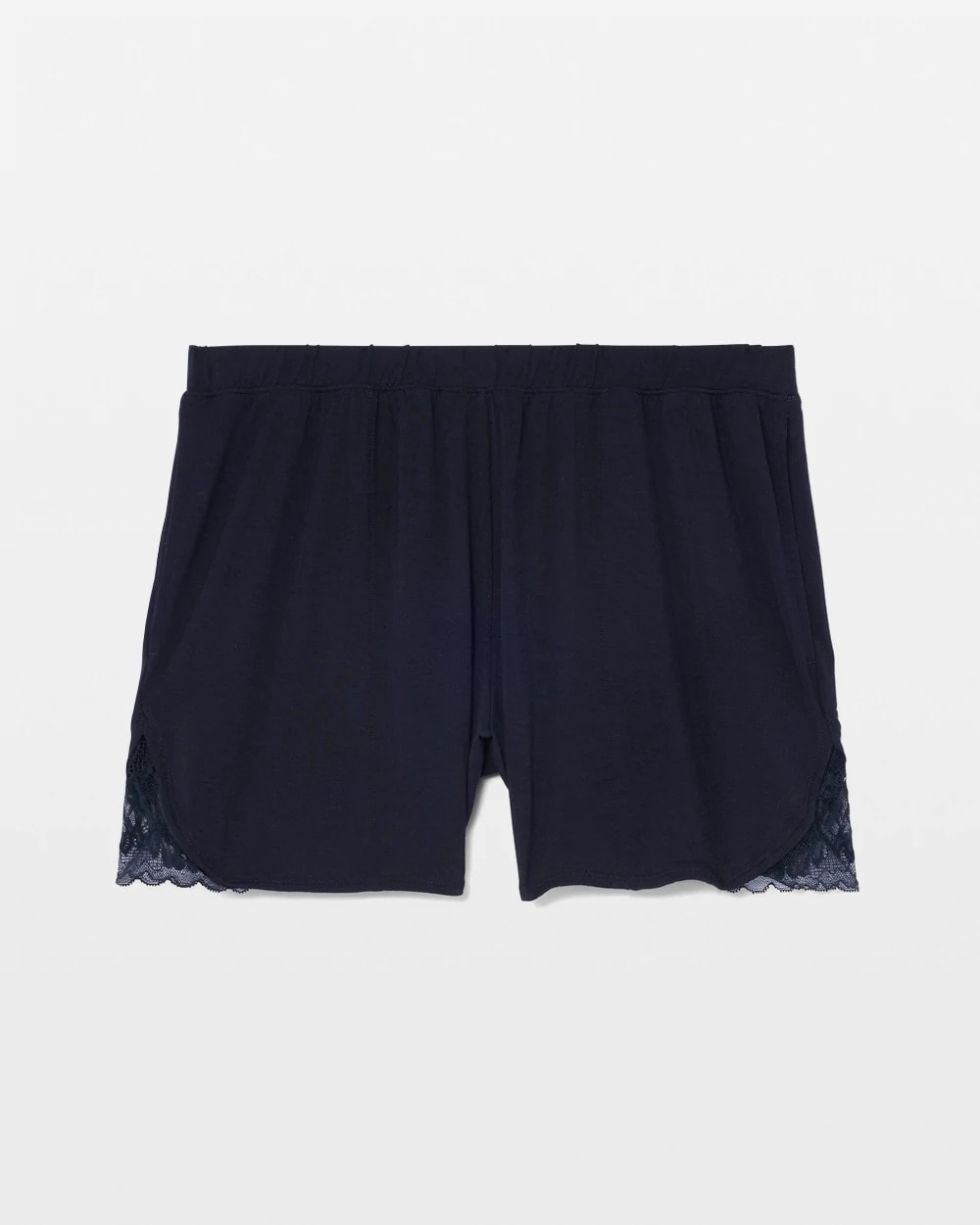 Soma / Lace Trim Pajama Shorts NIGHTFALL NAVY