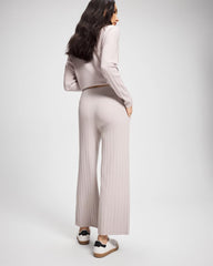 Soma / Premier Knit Rib Straight Leg Pant GRAY GLASS