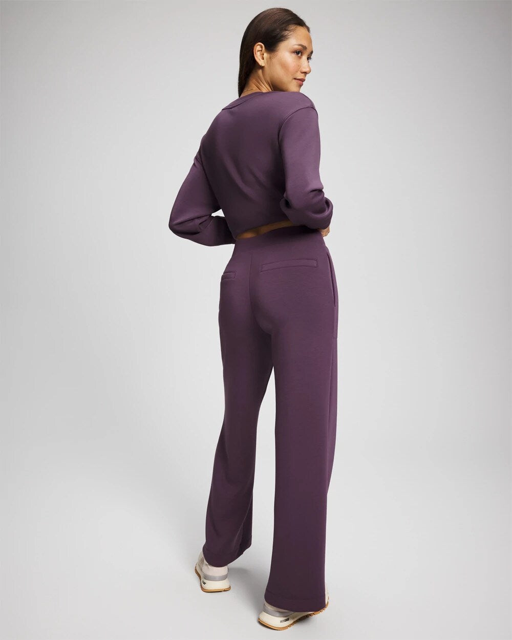 Soma / Modern Modal Straight Leg Pant PLUM PERFECT