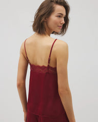 Soma / Lace Trim Cami FIRST KISS