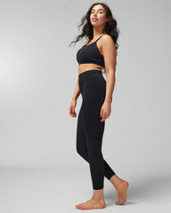 Soma / High-Waist Pocket Leggings BLACK