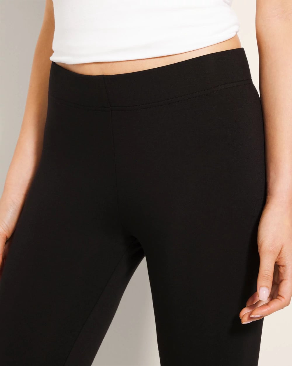 Soma / Crop Leggings BLACK