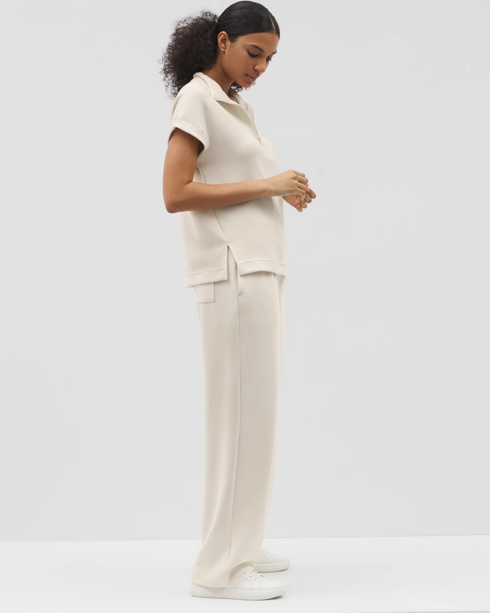 Soma / Wide Leg Pant PARCHMENT