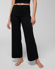 Soma / 24/7 Fold-Over High-Waisted Bottoms BLACK