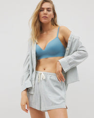 Soma / Printed Pajama Short BLUE HEAVEN STRIPE