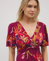 Soma / Pamilla Midi Bra Dress SUNRISE FLORA RED BEAUTY