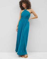 Soma / Bayside Halter Maxi Bra Dress DEEP POSEIDON