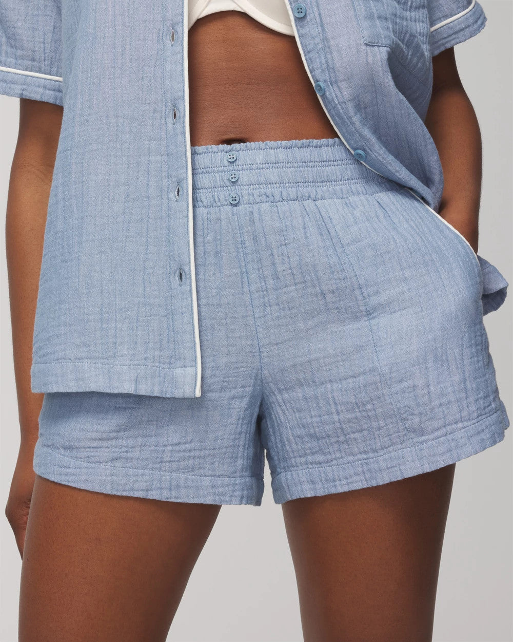 Soma / Pajama Shorts CROSSDYE VINTAGE INDIGO